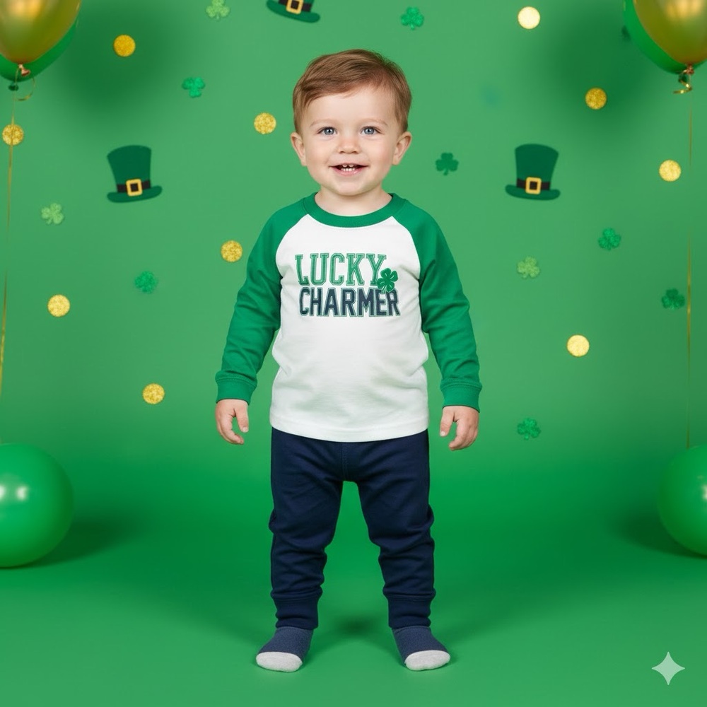 Carter's - 2 Piece Set - Tee & Jogger Pants - Lucky Charmer - 24 months - NWT - Picture 16 of 16